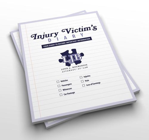 Get the Car Accident "Injury Victim's Diary" Workbook