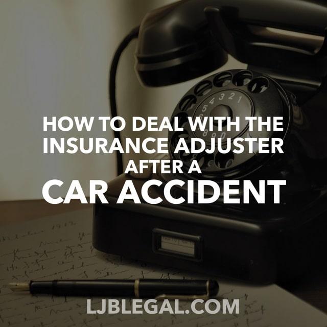 How to Deal with the Insurance Adjuster After a Louisiana Car Accident