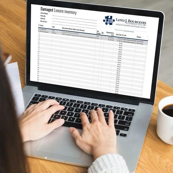 How to Make an Itemized Contents List for Your Hurricane Ida Insurance Claim