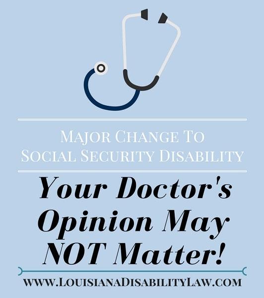 Significant Social Security Disability Change