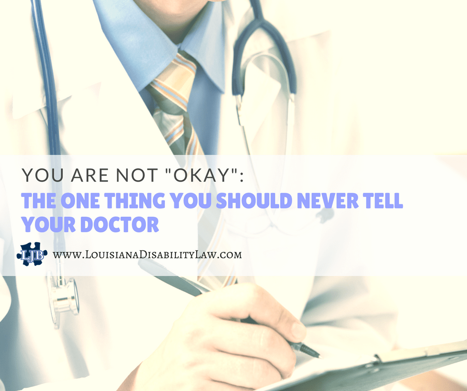 What Not to Say at the Doctor’s Office
