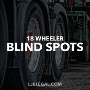 18 wheeler blind spots