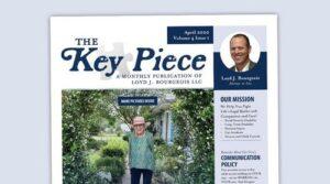 2020 April “The Key Piece” Newsletter