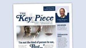 2020 January “The Key Piece” Newsletter