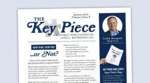 2022 January “The Key Piece” Newsletter