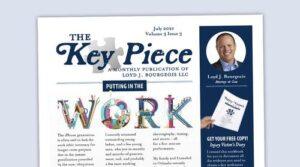 2021 July “The Key Piece” Newsletter