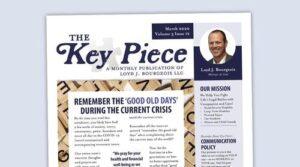 2020 March “The Key Piece” Newsletter