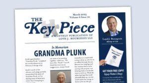 2023 March “The Key Piece” Newsletter