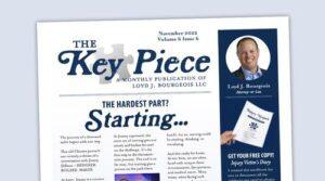2022 November “The Key Piece” Newsletter