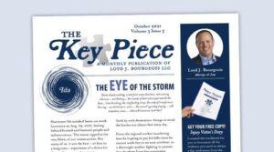 2021 October “The Key Piece” Newsletter