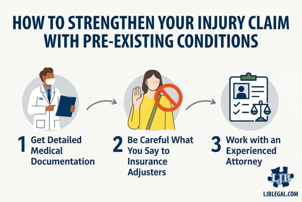 How to Strengthen Your Injury Claim with Pre-Existing Conditions