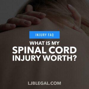 What is Spinal Cord Injury Worth