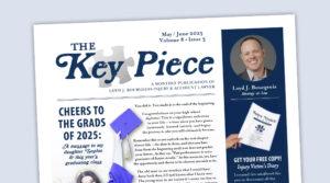 2025 May/June “The Key Piece” Newsletter
