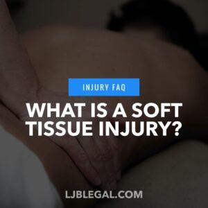 What is a soft tissue injury?