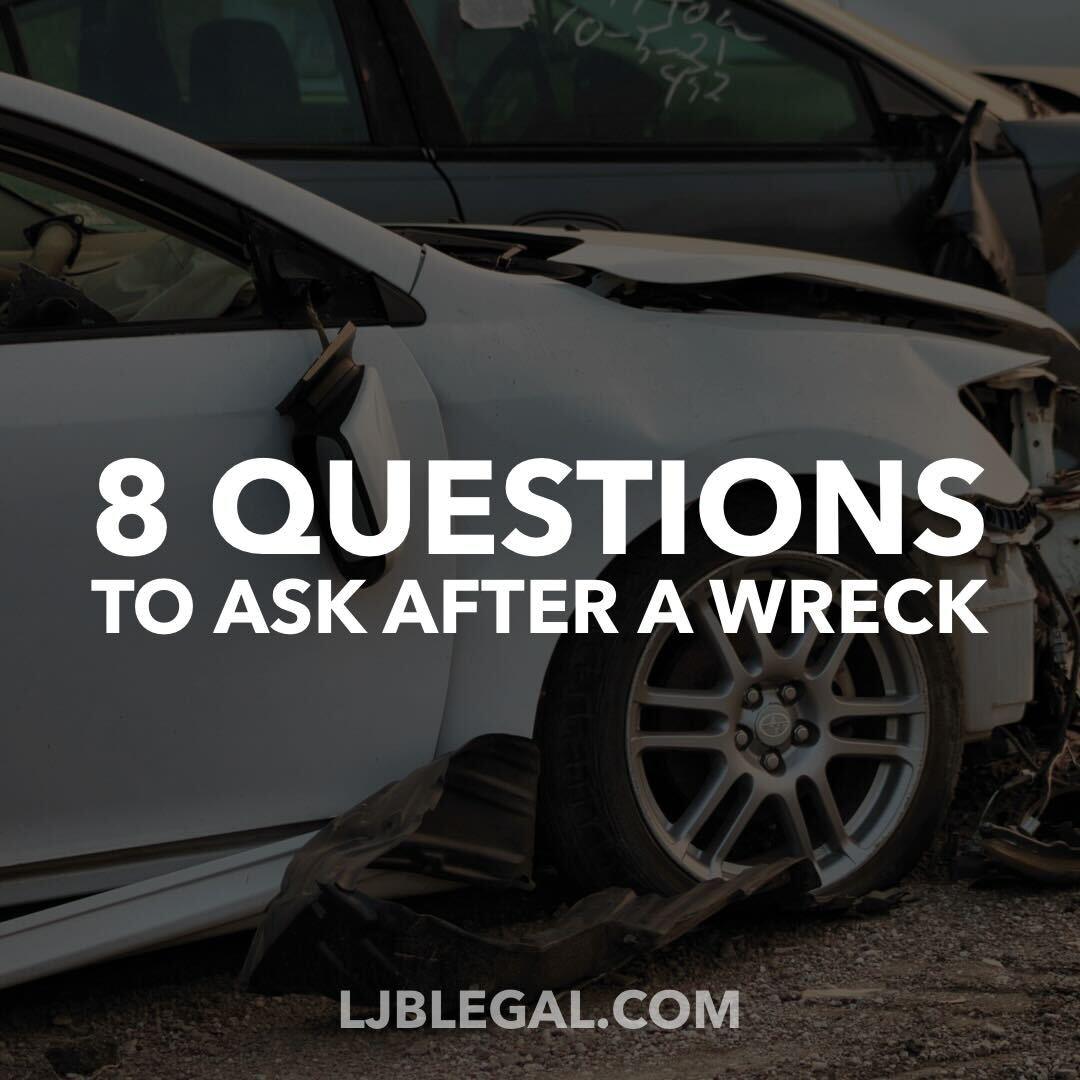 8 Questions to Ask After a Car Accident in Louisiana