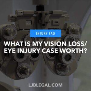 How Much is my Eye Injury and Vision Loss Worth After a Louisiana Car Accident?