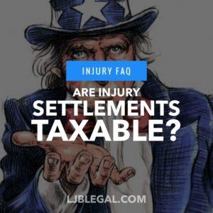 Are personal injury settlements taxable?