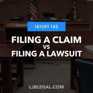 Filing a Claim vs Filing a Lawsuit