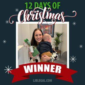 12 Days of Christmas Giveaway Winner