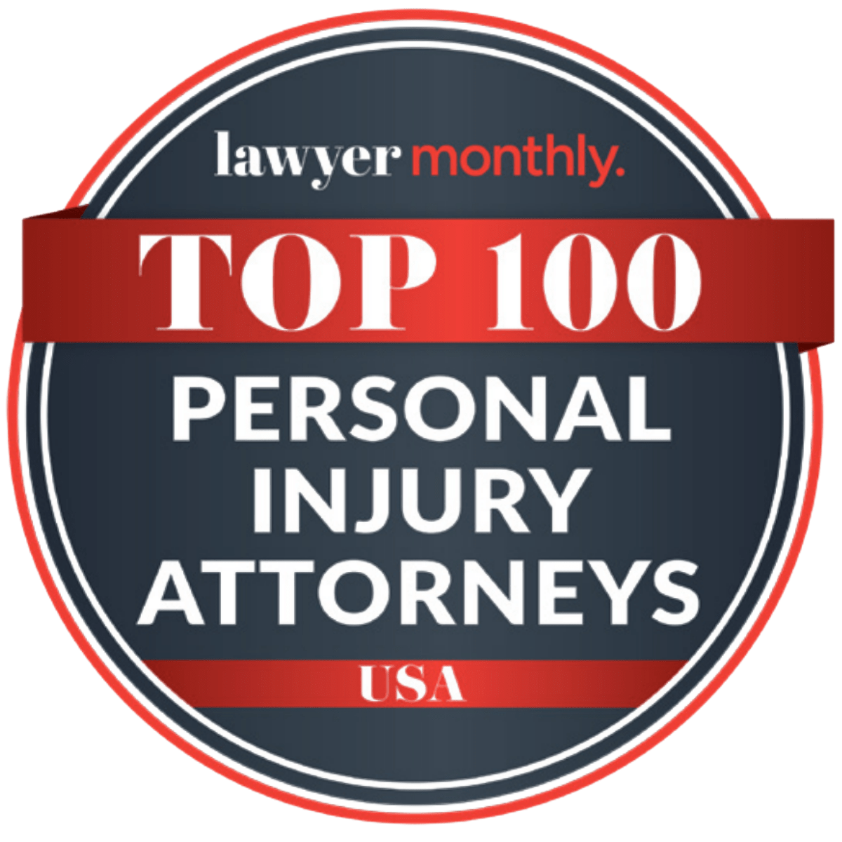 Lawyer Monthly Top 100 Personal Injury Attorneys | Loyd J. Bourgeois Injury & Accident Lawyer